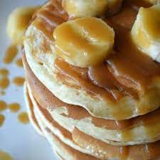 Banana Pancakes With Peanut Butter Syrup 4 Sons R Us gambar png