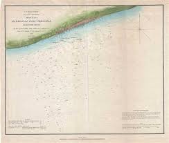 Details About 1851 U S Coast Survey Map Or Chart Of Pass Christian Mississippi