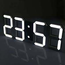 3d Led Digital Alarm Clock 3d Led