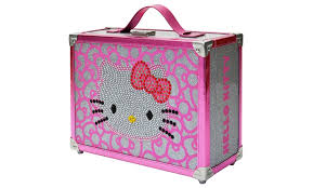 o kitty makeup kit and train case