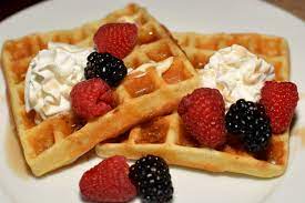 homemade belgian waffles the cookin