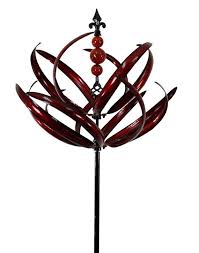 Buy Outdoor Kinetic Wind Spinners Red