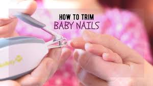 how to clip baby nails while awake