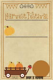 Harvest Festival Invitation Party Like A Cherry
