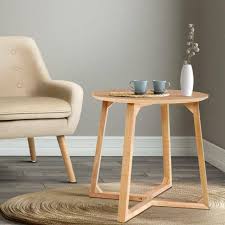 Artiss Coffee Table Round Side Tables