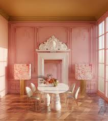 barbie inspired dining room room by