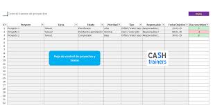 Plantilla Excel Control Proyectos Y Tareas