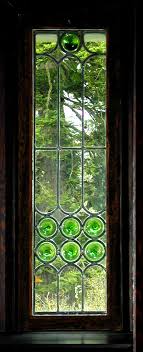 residential stained glass windows old