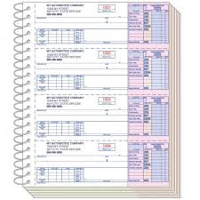 Cash Receipt Book 3 Part With Personalization