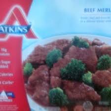 calories in atkins frozen beef merlot