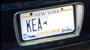 k new license plates
