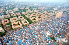 aerial view of government colony ...
