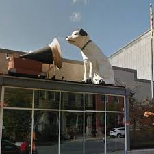 Rca Dog Statue Baltimore Maryland