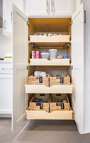 pull out pantry with storage drawers