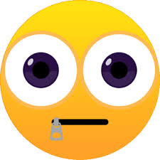 zipper mouth face emoji animated icon