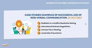 non verbal communication in meetings