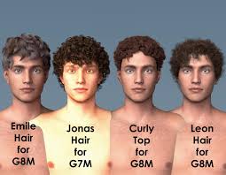 curly hair for men daz 3d forums