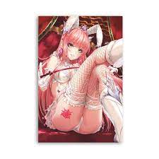 Amazon.com: Sexy Anime Posters Ecchi Bunny Waifu Poster Canvas Poster Wall  Art Decor Print Paintings for Living Room 16x24inch(40x60cm) Unframe-Style:  Posters & Prints