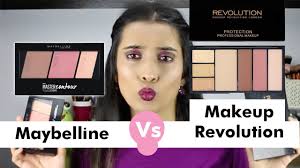 maybelline vs makeup revolution contour