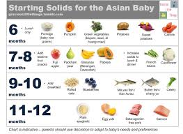 Gracious Little Things How To Start Solids For The Asian Baby