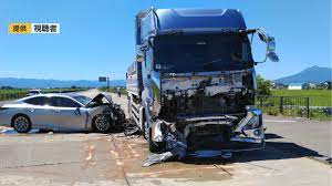 正面衝突 大型トラックと乗用車 男性１人が死亡 青森県青森市 | TBS NEWS DIG