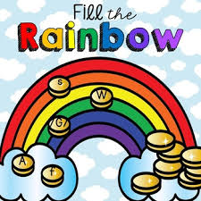 Fill The Rainbow Letter Incentive Chart