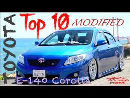 top 10 modified toyota corolla 10th
