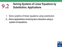 9 2 solving systems of linear equations