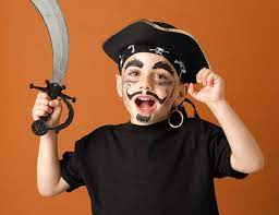 halloween face paint ideas pirate
