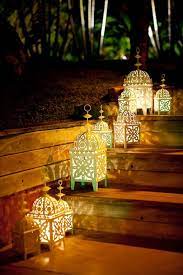 Backyard Lighting Lanterns Moroccan