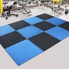 We've mastered quality gym mats so you can master your at home workouts. Buy Innhom 12 24 48 Tiles Gym Flooring Gym Mats Exercise Mat For Floor Workout Mat Foam Floor Tiles For Home Gym Equipment Garage Black Gray Blue Online In Vietnam B089w1328d