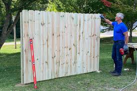 Build A Privacy Fence Using Pickets