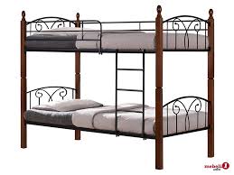 За да може леглото да даде максимално удоволствие на децата, трябва да знаете. Razdelyasho Se Dvuetazhno Leglo Hm386 Metalno S Drveni Kraka Mebeli1