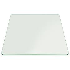 Buy Glass Table Top Square Clear Glass