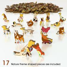 Jigsaw puzzles are what this website is all about. Buy Rwwxii Wooden Animal Puzzles For Adults Lucky Dog 200 Pieces Unique Animal Shape Puzzles Irregular Shaped Puzzles Unique Shape Jigsaw Pieces Online In Indonesia B09243ng3p