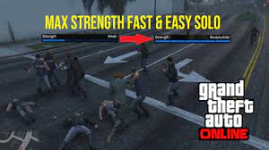 gta 5 how to max strength fast