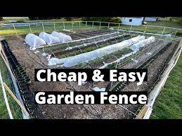 And Easy Garden Fence Keeps