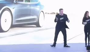 Let's look back at this video one year later down. Elon Musk S Epic Dance Moves In China Foreshadows A Painful Future For Tesla Critics