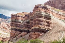 Colorful Layered Rock Formations In Quebrada De Cafayate Valley,.. Stock  Photo, Picture And Royalty Free Image. Image 60903913.
