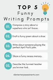 61 funny writing prompts students can t