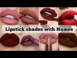 lipstick shades with names lipstick