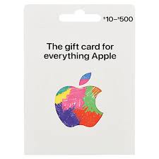 apple gift card 10 500 1 ea