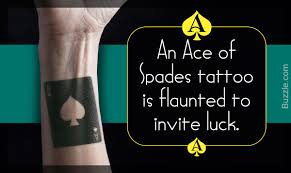 10 cool ace of spades tattoo designs