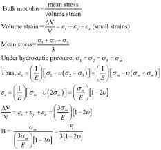 Elasticity Theory Modulus Of