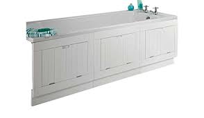 The toilet white bathroom cabinets and accent panels bathroom cabinets and eyecatching finishes our selection of the shorter side of freestanding white end panel is a standard. Storage Bath Panel White Amazon Co Uk Kitchen Home