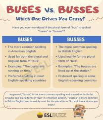 buses or busses which one should you