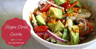 healthy easy tilapia ceviche can
