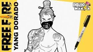 Colorear24.com es una web en la que recopilamos dibujos para colorear de diversas temáticas. Como Dibujar La Skin Yang Dorado De La Incubadora De Free Fire Dibujos De Free Fire