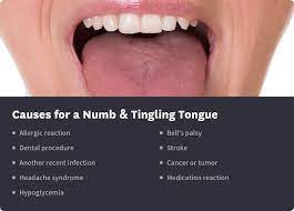 reasons for numb or tingling tongue