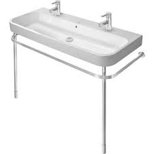 duravit happy d 2 metal pedestal sink